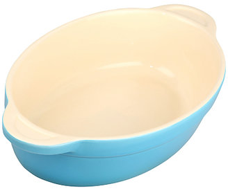 Denby Azure Oval Dish, L32 x W20cm