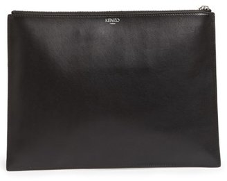 Kenzo 'Fire' Leather Pouch