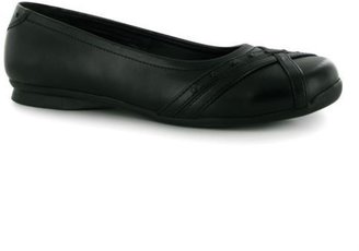 Kangol Womens Ladies Leather Ballet Pumps Ballerina Flat Shoes Slip On Footwear