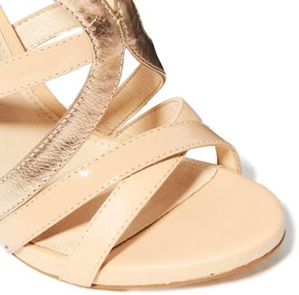 Steve Madden Blush Multi Strap Barely There Heeled Sandals