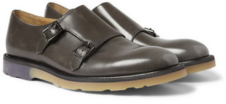 Paul Smith Leather Double Monk-Strap Shoes