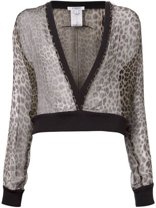 Givenchy leopard print top