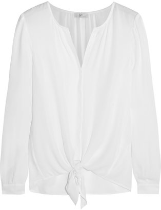 Joie Watson silk-crepe blouse