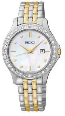 Braun Seiko Ladies' Two-Tone Bracelet Watch.