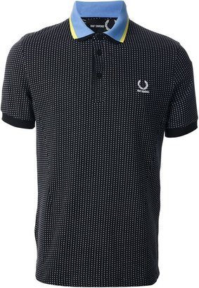Raf Simons Fred Perry dotted polo shirt