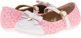 Pampili Bailarina 188132 (Toddler/Little Kid) (Bubble Gum/White) - Footwear