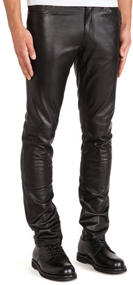 BLK DNM Leather Pant 25