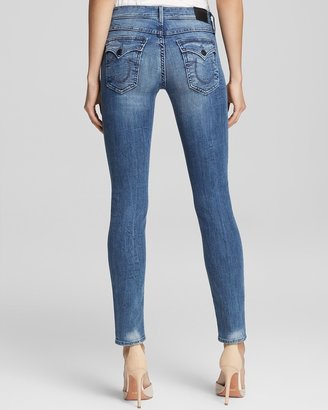 True Religion Jeans - Victoria Cigarette Ankle with Flap Pocket in Earth's Mystery