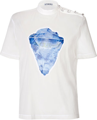 Iceberg Silk Blend T-Shirt