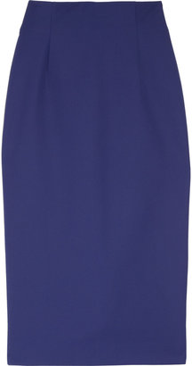 By Malene Birger Stretch-crepe pencil skirt