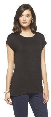 Mossimo Women's Fashion Knit Tee - Assorted Colors