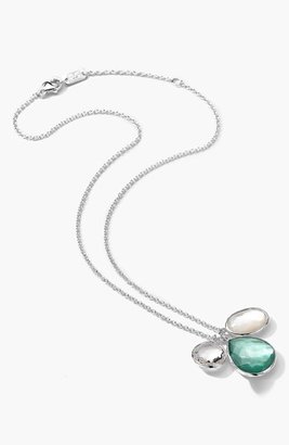 Ippolita Women's 'Wonderland' Cluster Pendant Necklace - Silver/ Tahiti