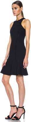 Yigal Azrouel Compact Jersey Dress in Jet