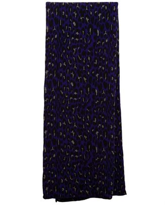 Christopher Kane Leopard Woven Cashmere Scarf