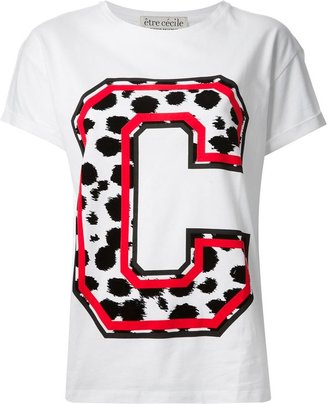 ETRE CECILE cheetah c print T-shirt