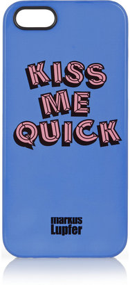 Markus Lupfer Kiss Me Quick iPhone 5 case