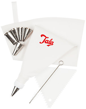 Tala Icing Bag and Nozzle Set, 9 Pieces