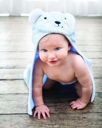 Elegant Baby Infant Boys' Bear Bath Wrap