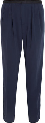 Band Of Outsiders Ami crepe tapered pants