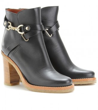 Mulberry DORSET LEATHER ANKLE BOOTS