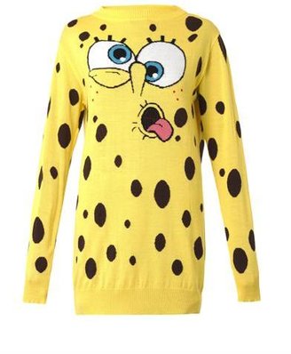 Moschino SpongeBob wool sweater