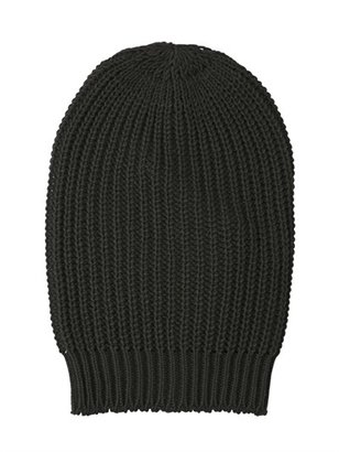 Rick Owens Merinos Wool Beanie Hat
