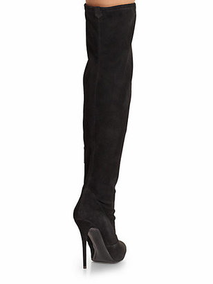Giuseppe Zanotti Suede Over-The Knee Boots
