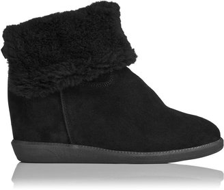 LK Bennett Cally Suede Ankle Boot