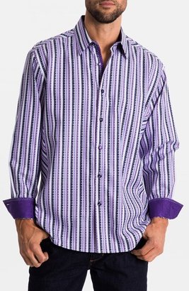 Zagiri Regular Fit Jacquard Stripe Sport Shirt