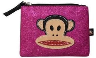 Paul Frank Pink glitter Julius monkey coin purse