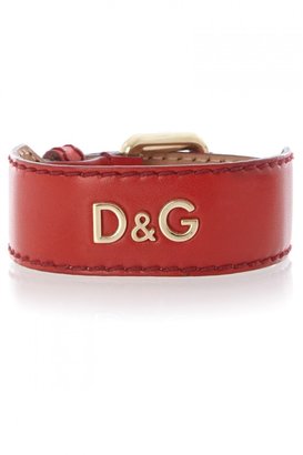 D&G 1024 D & G Leather Buckled Cuff