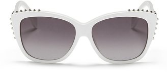 Alexander McQueen Stud cat eye acetate sunglasses