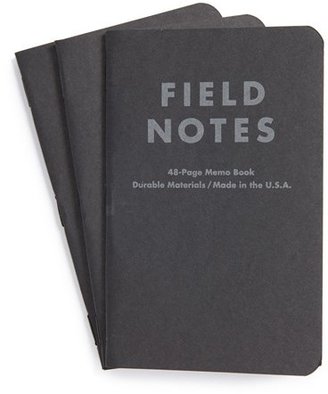 Field Notes 'Pitch Black' Dot-Graph Memo Books (3-Pack)