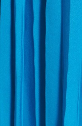Theory 'Zeyn' Colorblock Pleated Georgette Midi Skirt