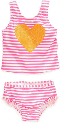Carter's Little Girls' or Toddler Girls' 2-Piece Striped Tankini Swimsuit