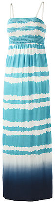Fat Face Carrick Tie Dye Stripe Maxi Dress, Marina