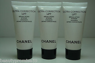 Chanel 3x ULTRA CORRECTION LIFT Intensive Lifting Concentrate 0.17oz / 5ml EACH