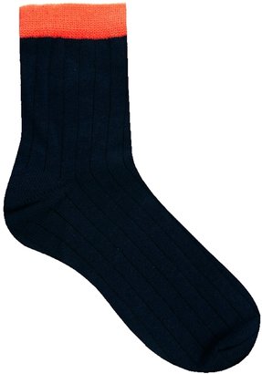 ASOS Neon Tipped Ankle Socks