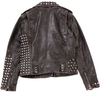 Diesel Black Leather Jacket