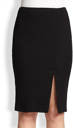 Moschino Cheap & Chic Moschino Cheap And Chic Slit-Front Pencil Skirt