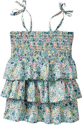 Old Navy Girls Printed Tiered-Ruffle Tops