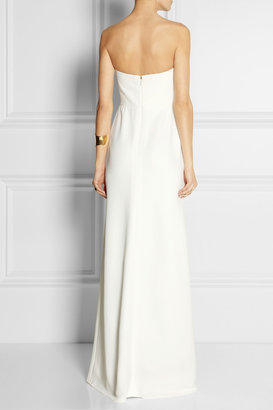 Calvin Klein Collection Tabata strapless cady gown