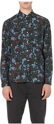 Oliver Spencer Floral penny-collar cotton shirt - for Men