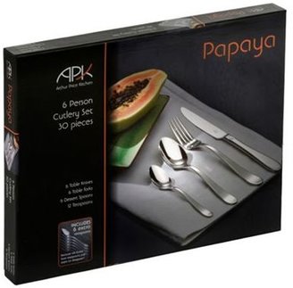 Arthur Price Stainless steel 30 piece 'Papaya' cutlery set