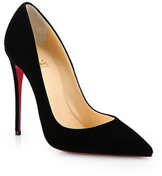 Christian Louboutin So Kate Suede Pumps