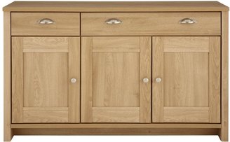 Consort Furniture Limited Tivoli Ready Assembled Large 3-Door, 2-Drawer Sideboard