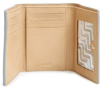 Lodis 'Mallory' Lizard Embossed French Wallet