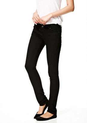 Delia's Taylor Low-Rise Skinny Jeans in Black