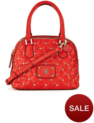 GUESS Quilted Heart Tote Bag