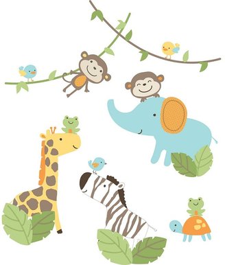 Carter's jungle play wall decals